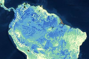Carte d’humidité du sol en Amérique du Sud Carte d’humidité du sol en Amérique du Sud